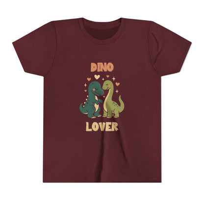 Prehistoric Pair of Dino Lover Tee Youth Size T-Shirt for kids who love dinosaurs