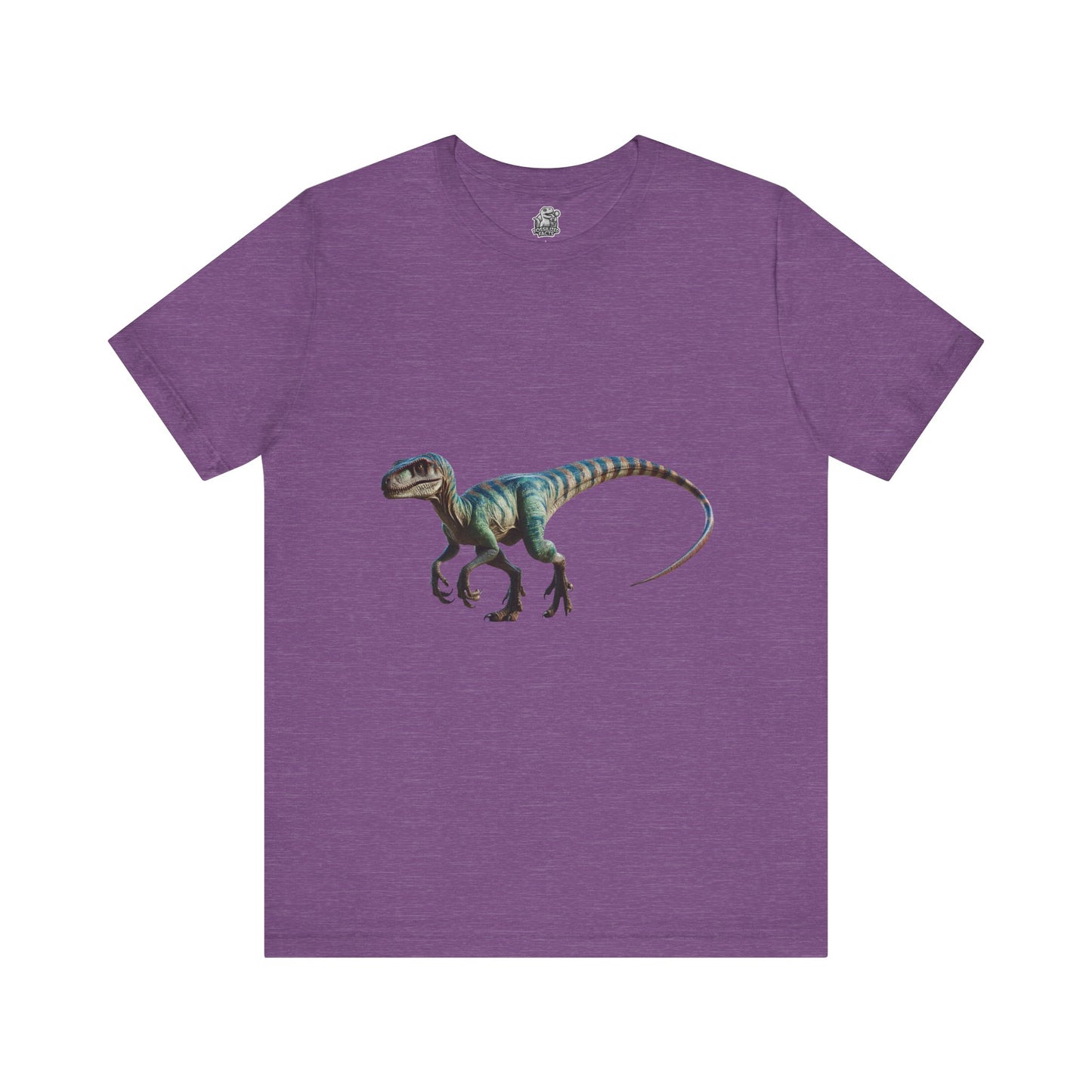 Vibrant Velociraptor Adventure Tee - Unisex Jersey Short Sleeve Tee Super Comfy Dino T-Shirt Gift