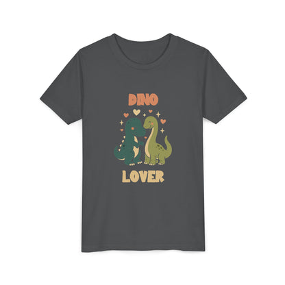 Prehistoric Pair of Dino Lover Tee Youth Size T-Shirt for kids who love dinosaurs