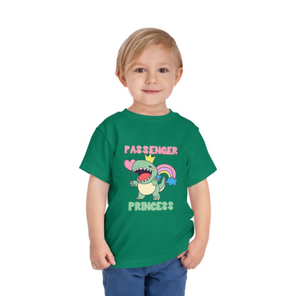 Passenger Princess Rex Toddler Size T-Shirt for kids who love dinosaurs