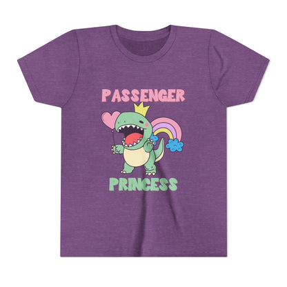 Passenger Princess Rex Youth Size T-Shirt for kids who love dinosaurs