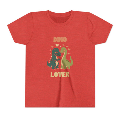 Prehistoric Pair of Dino Lover Tee Youth Size T-Shirt for kids who love dinosaurs