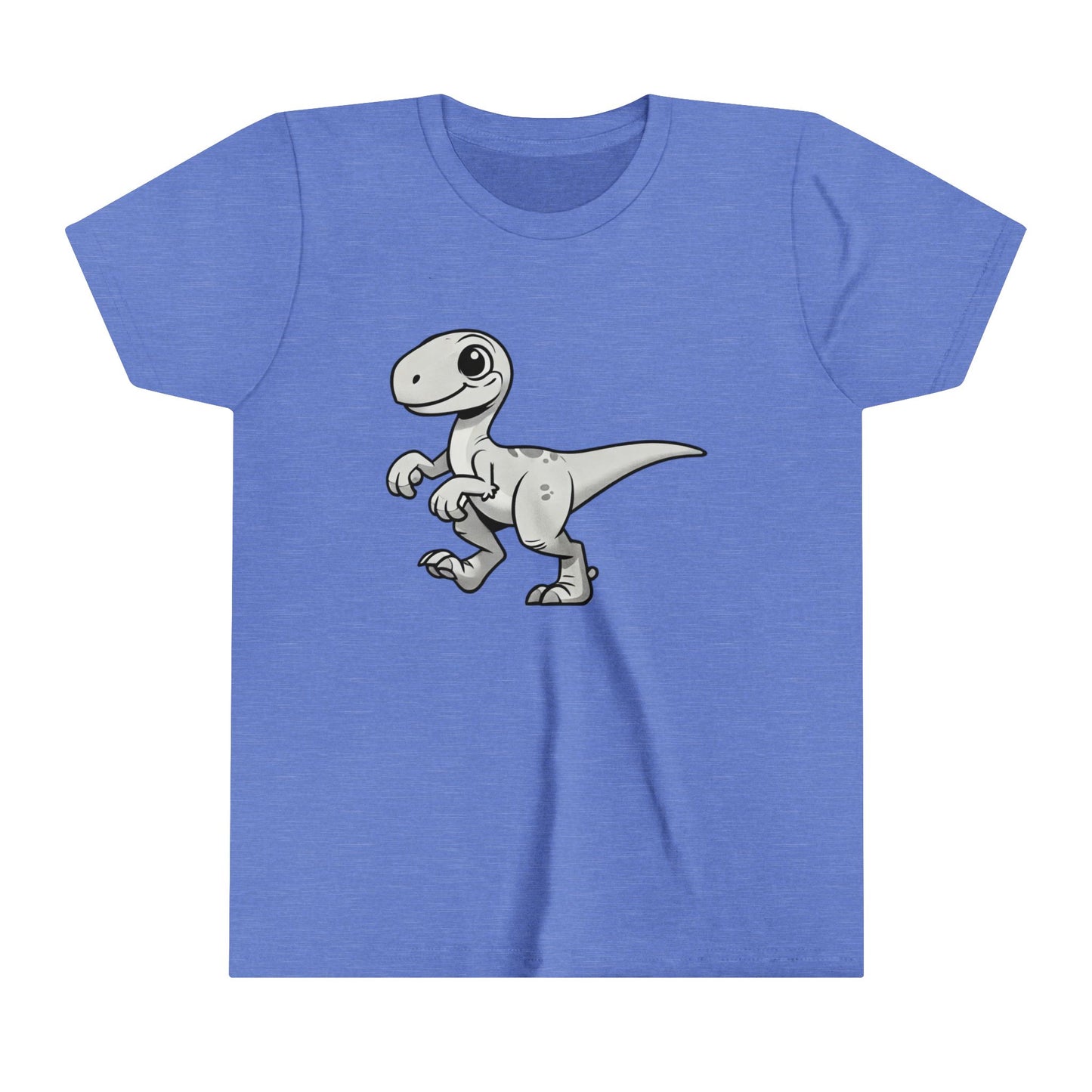 Retro Black and White – Unleash Your Inner Dino Explorer with Fierce Style! 🦖 - Unisex Jersey Short Sleeve Tee Super Comfy Dino T-Shirt Gift