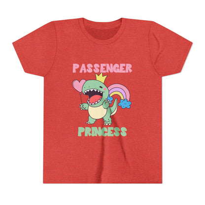 Passenger Princess Rex Youth Size T-Shirt for kids who love dinosaurs