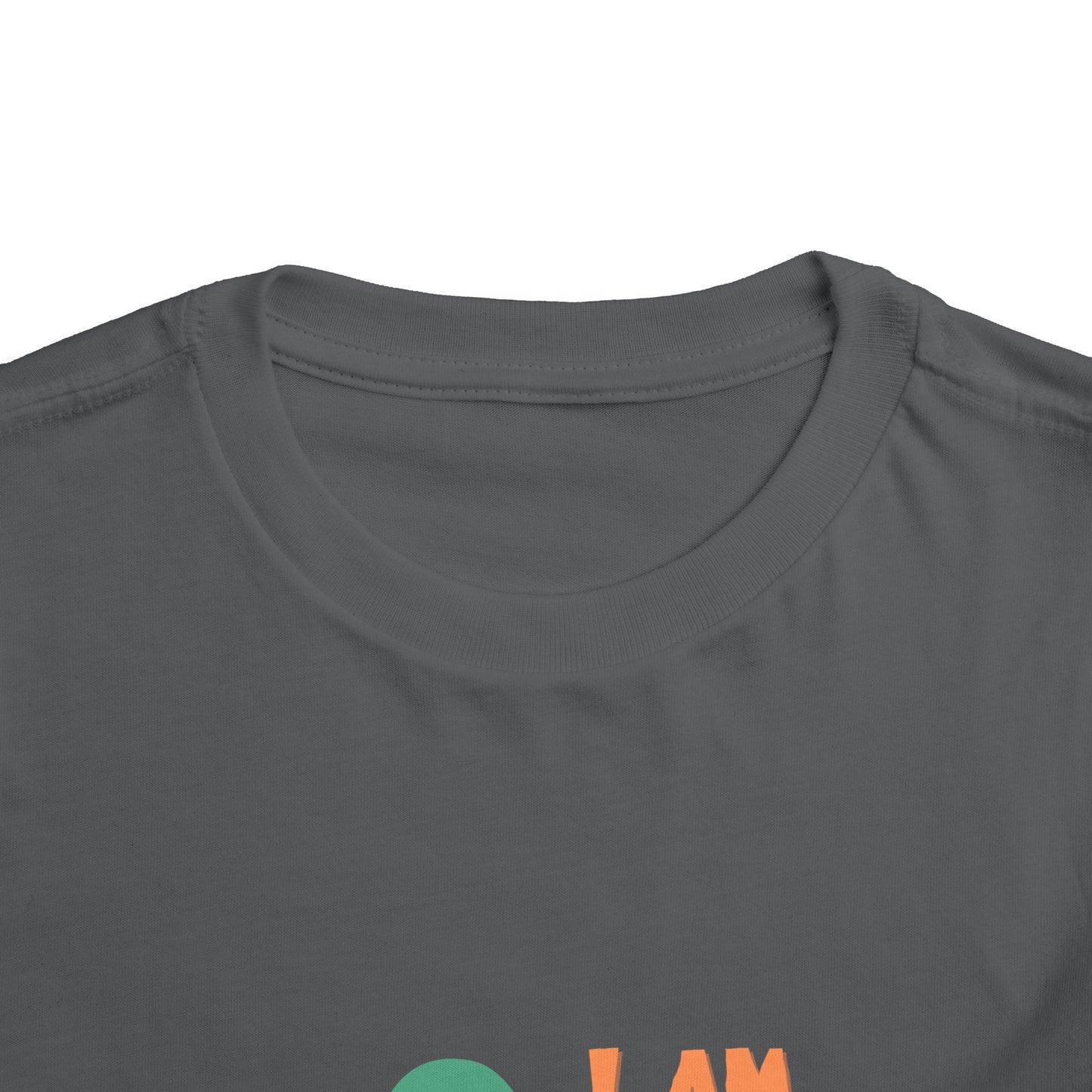I AM TOO CUTE Toddler Size T-Shirt for kids who love dinosaurs