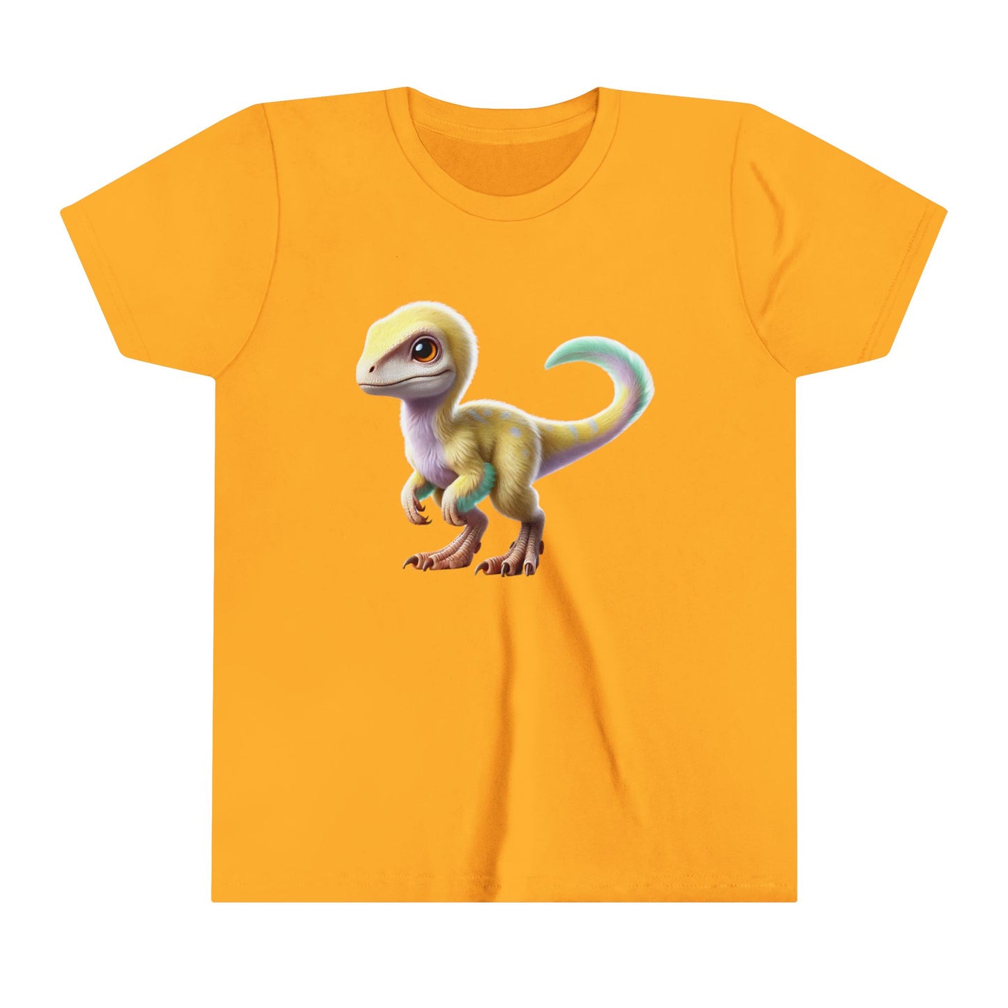 Youth Soft and Fluffy Baby Dino Plush – The Perfect Prehistoric Friend for Kids! 🦖💛 - Unisex Jersey Short Sleeve Tee Super Comfy Dino T-Shirt Gift