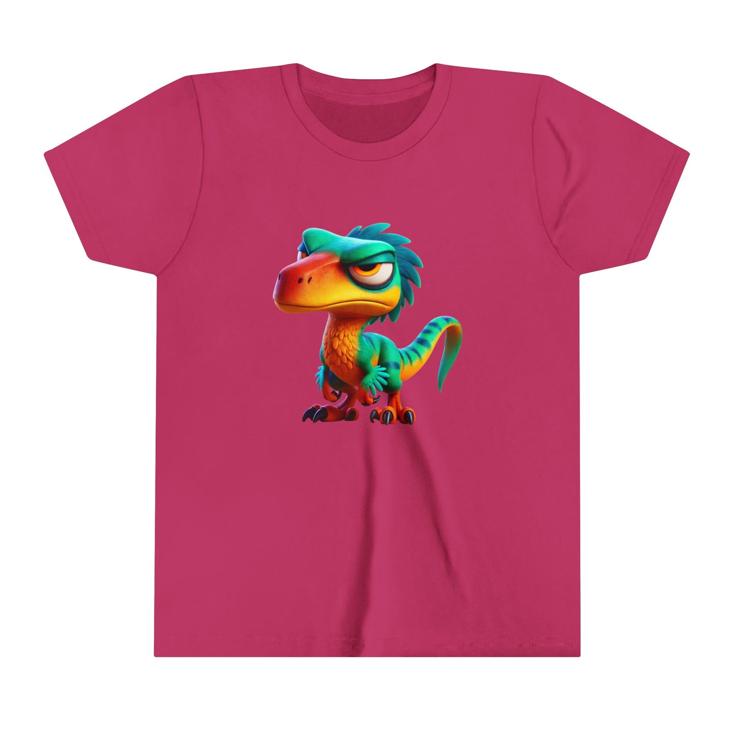 Youth Nope Velociraptor  – Perfect for Dino Fans! - Unisex Jersey Short Sleeve Tee Super Comfy Dino T-Shirt Gift