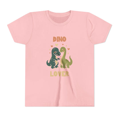 Prehistoric Pair of Dino Lover Tee Youth Size T-Shirt for kids who love dinosaurs
