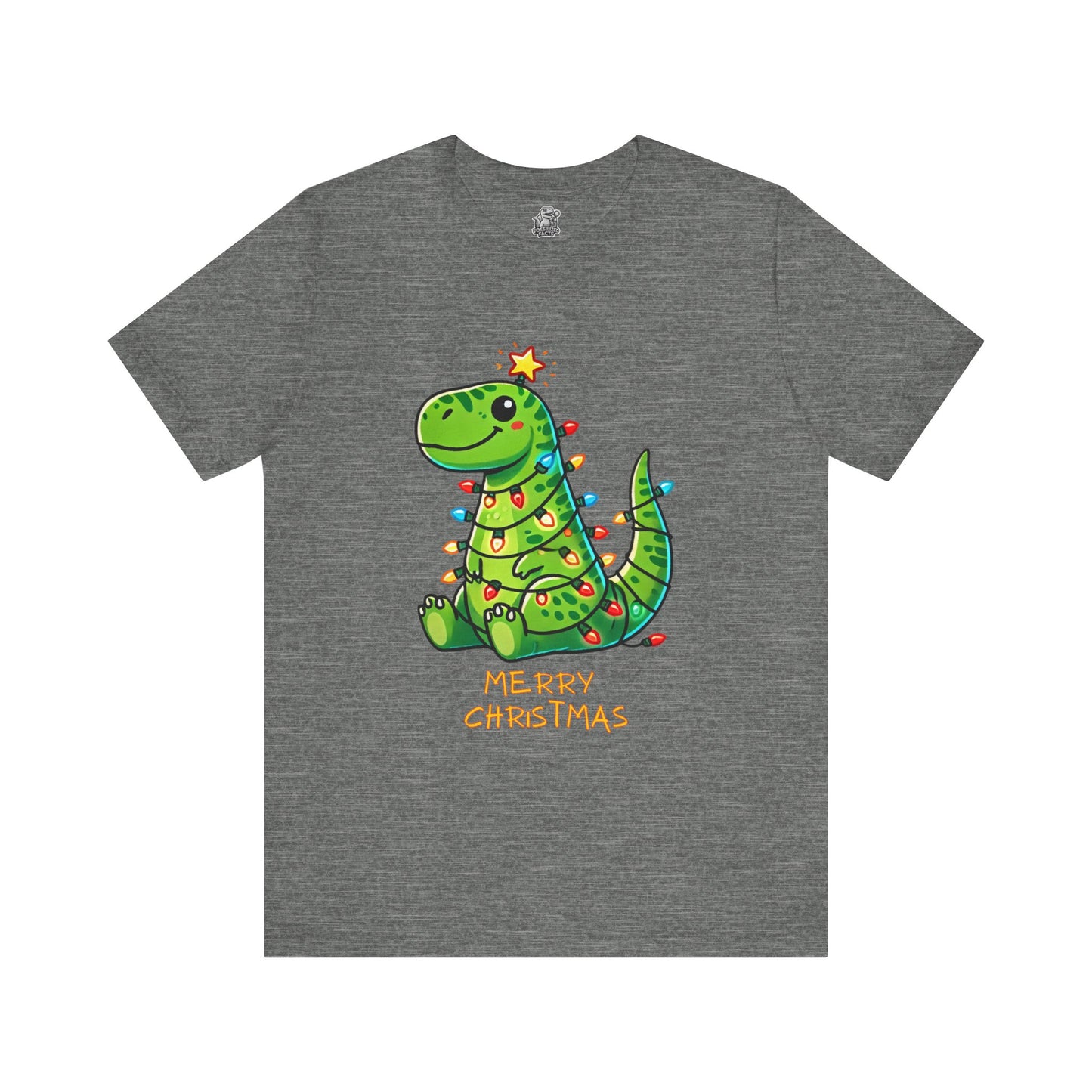 Merry Christmas - Tree Rex Devan - Unisex Jersey Short Sleeve Tee Super Comfy Dino T-Shirt Gift