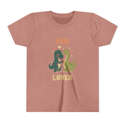 Prehistoric Pair of Dino Lover Tee Youth Size T-Shirt for kids who love dinosaurs