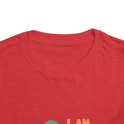 I AM TOO CUTE Toddler Size T-Shirt for kids who love dinosaurs