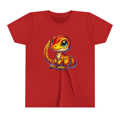 Youth Adorable Baby Dinosaur Plush – Bright & Cuddly Companion for Kids! - Unisex Jersey Short Sleeve Tee Super Comfy Dino T-Shirt Gift