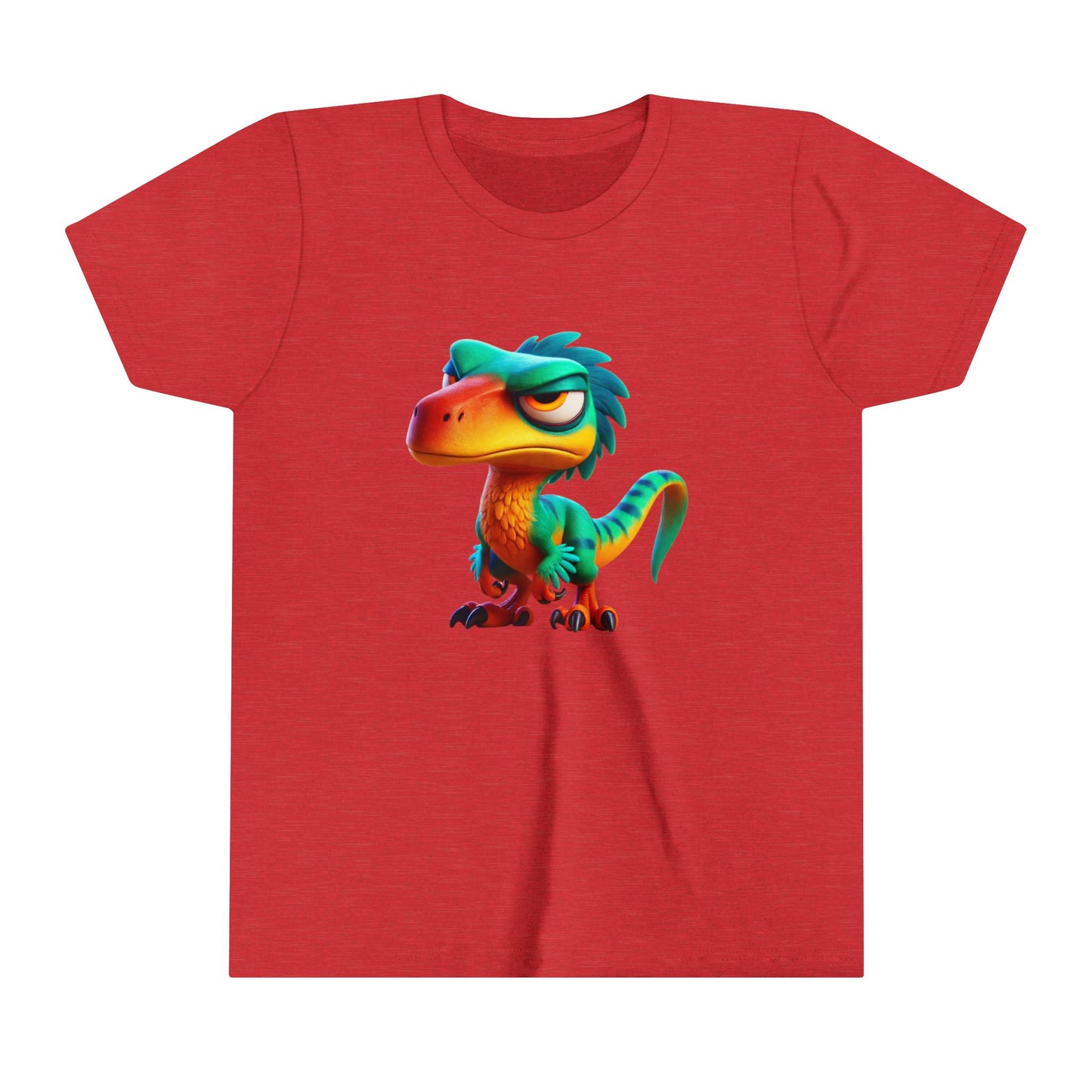 Youth Nope Velociraptor  – Perfect for Dino Fans! - Unisex Jersey Short Sleeve Tee Super Comfy Dino T-Shirt Gift