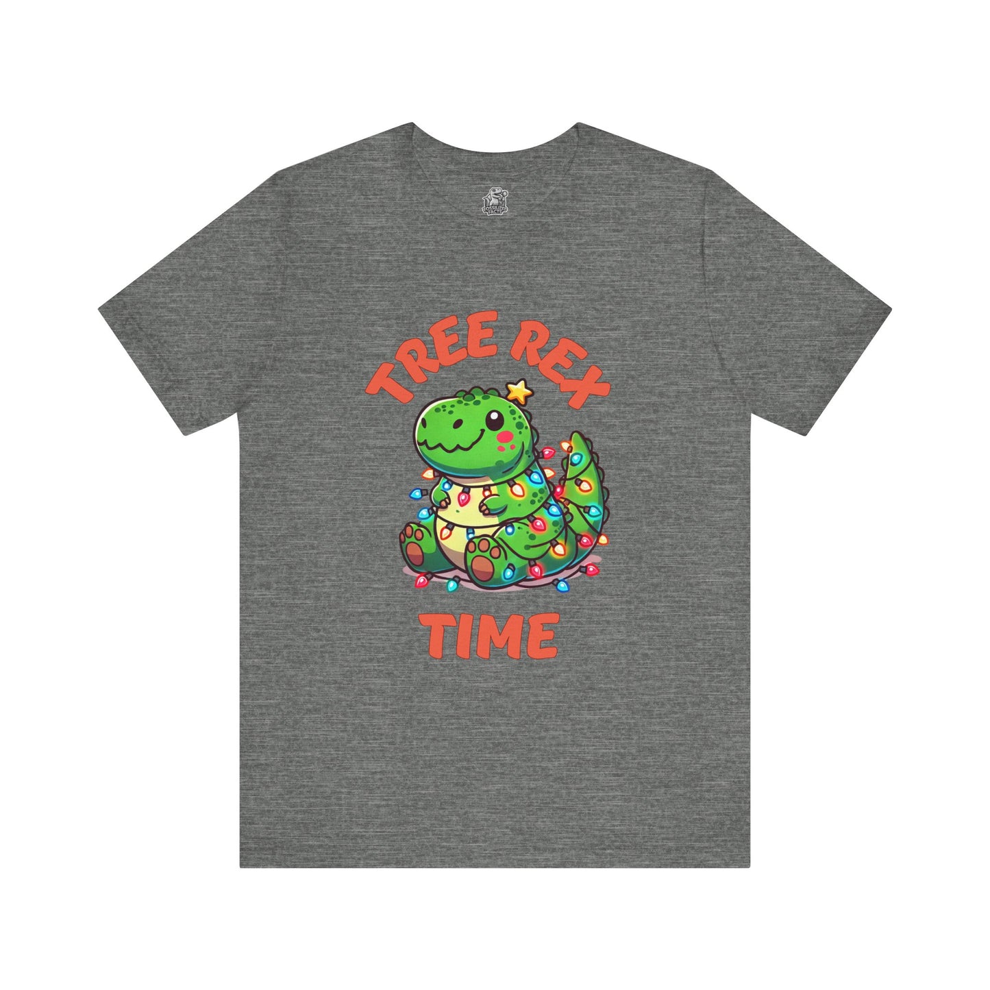 Tree Rex Time Christmas Kerry - Unisex Jersey Short Sleeve Tee Super Comfy Dino T-Shirt Gift