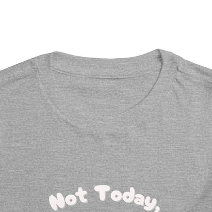 Bluey Not Today, Im Shorthanded Toddler Size T-Shirt Stem children who Love Dinosaurs Tshirts