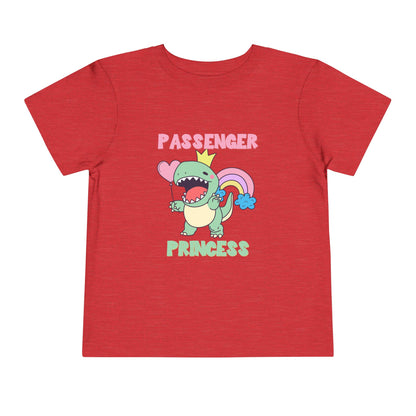 Passenger Princess Rex Toddler Size T-Shirt for kids who love dinosaurs