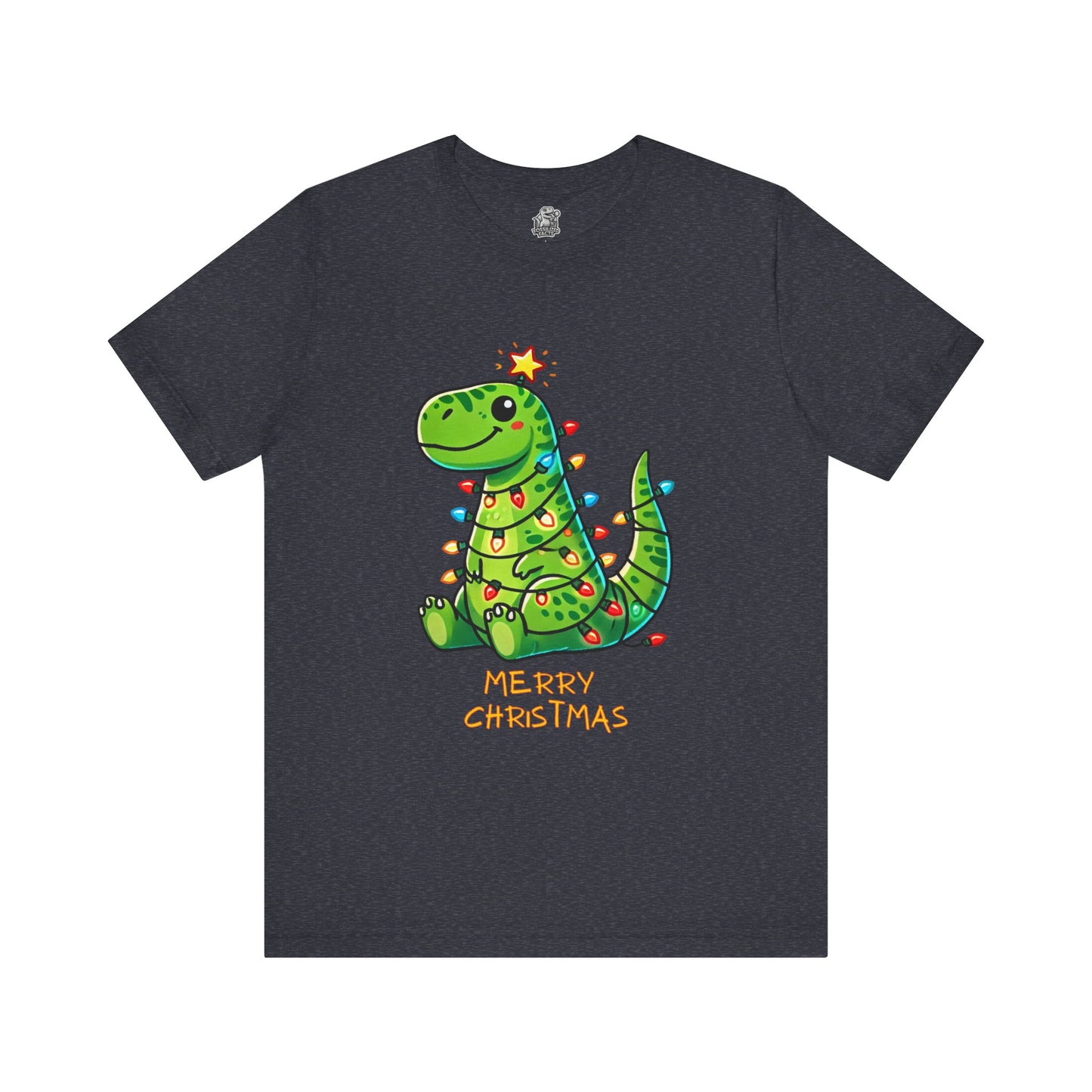 Merry Christmas - Tree Rex Devan - Unisex Jersey Short Sleeve Tee Super Comfy Dino T-Shirt Gift