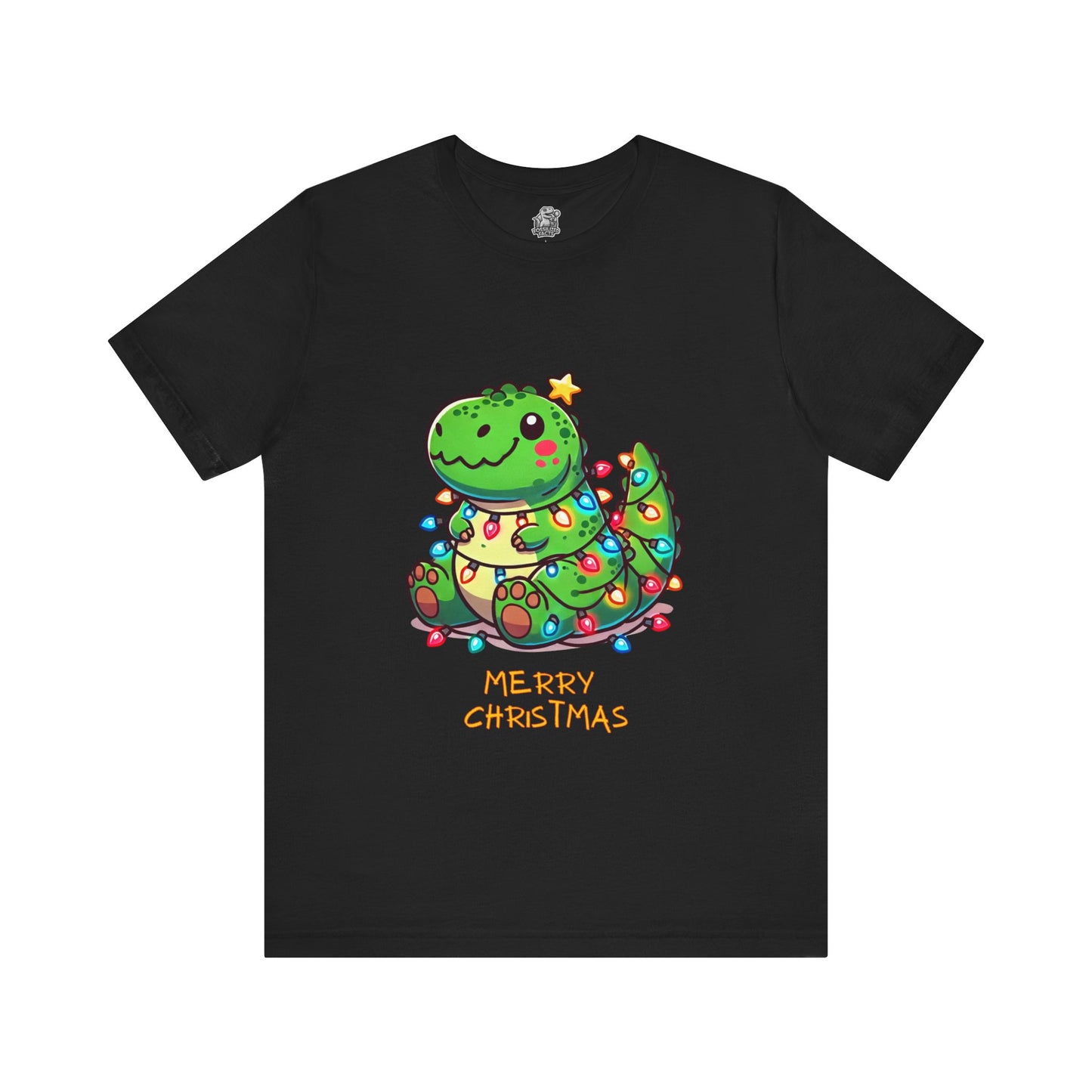 Merry Christmas - Tree Rex Kerry - Unisex Jersey Short Sleeve Tee Super Comfy Dino T-Shirt Gift