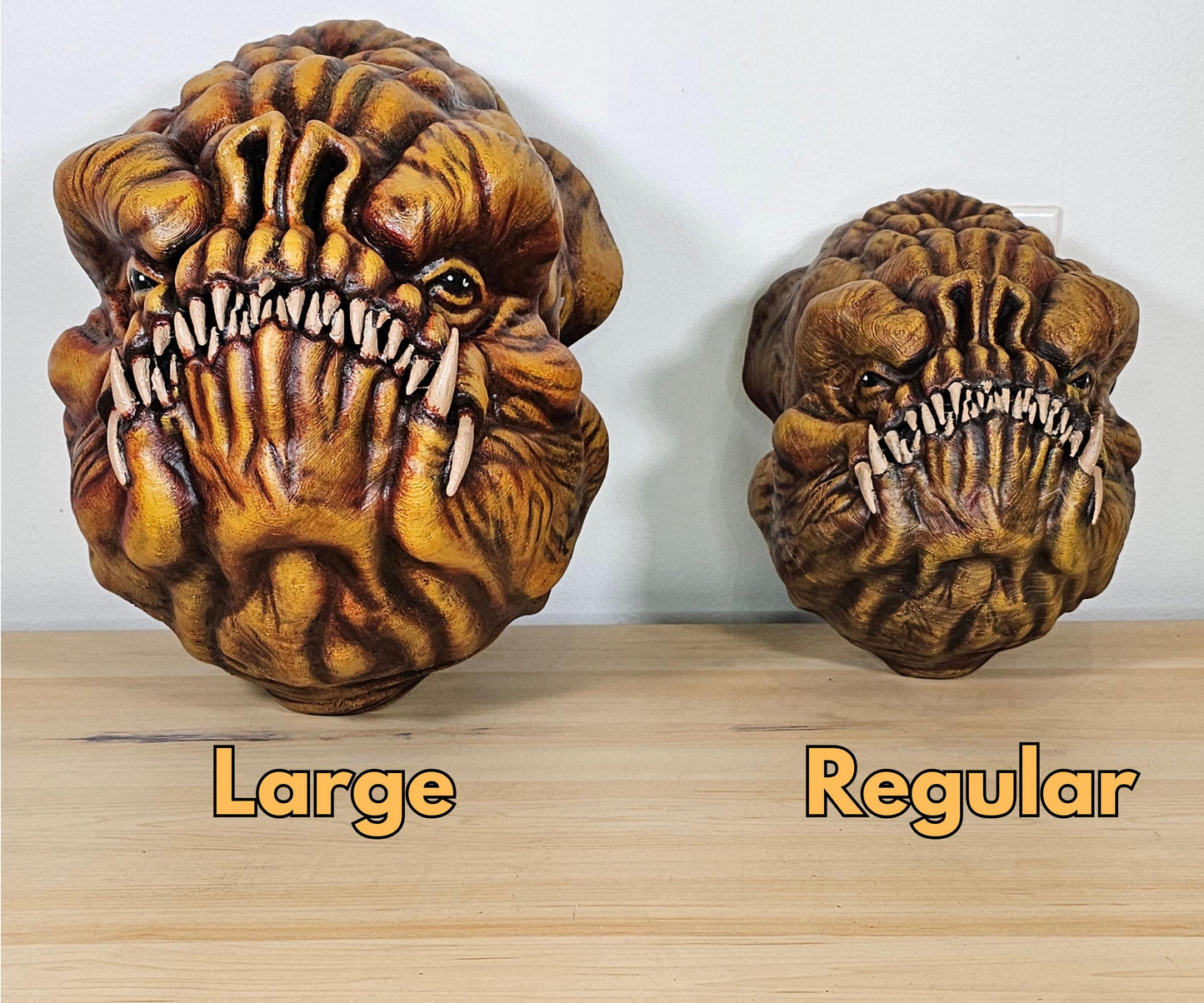 Large Rancor Head Wall Mount - Unique Sci-Fi Home Decor for Star Wars Fan - Cool Gift for Geeks & Nerds