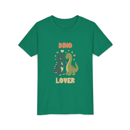 Prehistoric Pair of Dino Lover Tee Youth Size T-Shirt for kids who love dinosaurs