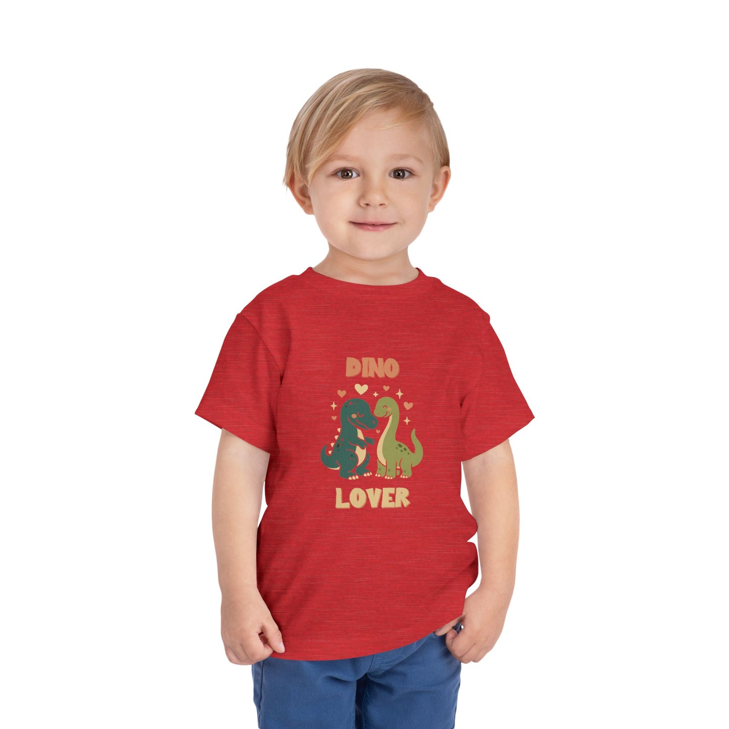 Prehistoric Pair of Dino Lover Tee Toddler Size T-Shirt for kids who love dinosaurs