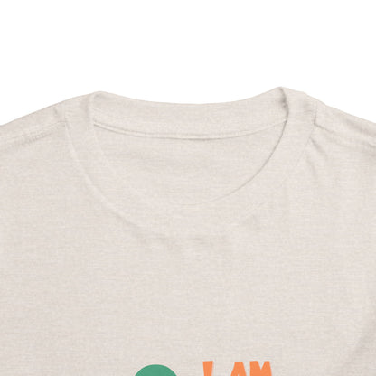I AM TOO CUTE Toddler Size T-Shirt for kids who love dinosaurs