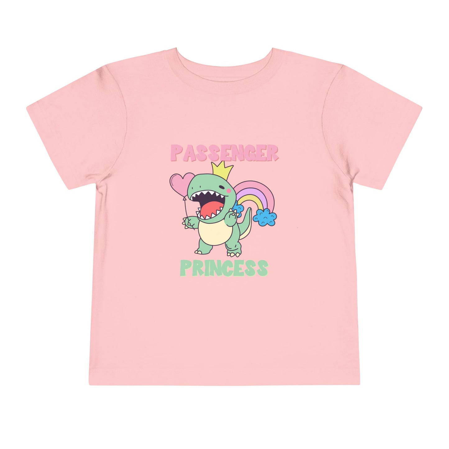 Passenger Princess Rex Toddler Size T-Shirt for kids who love dinosaurs