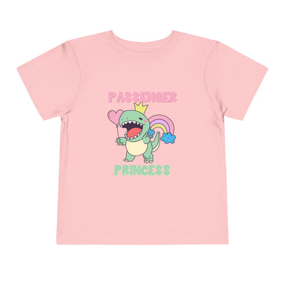 Passenger Princess Rex Toddler Size T-Shirt for kids who love dinosaurs