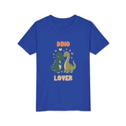 Prehistoric Pair of Dino Lover Tee Youth Size T-Shirt for kids who love dinosaurs