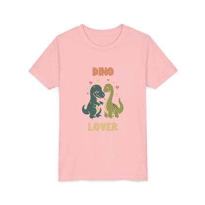 Prehistoric Pair of Dino Lover Tee Youth Size T-Shirt for kids who love dinosaurs