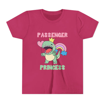 Passenger Princess Rex Youth Size T-Shirt for kids who love dinosaurs