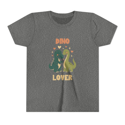 Prehistoric Pair of Dino Lover Tee Youth Size T-Shirt for kids who love dinosaurs
