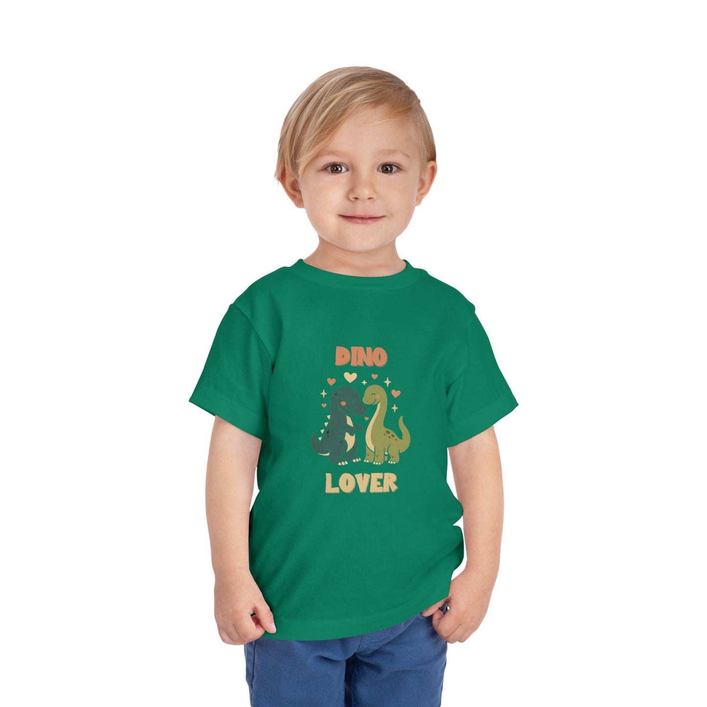 Prehistoric Pair of Dino Lover Tee Toddler Size T-Shirt for kids who love dinosaurs