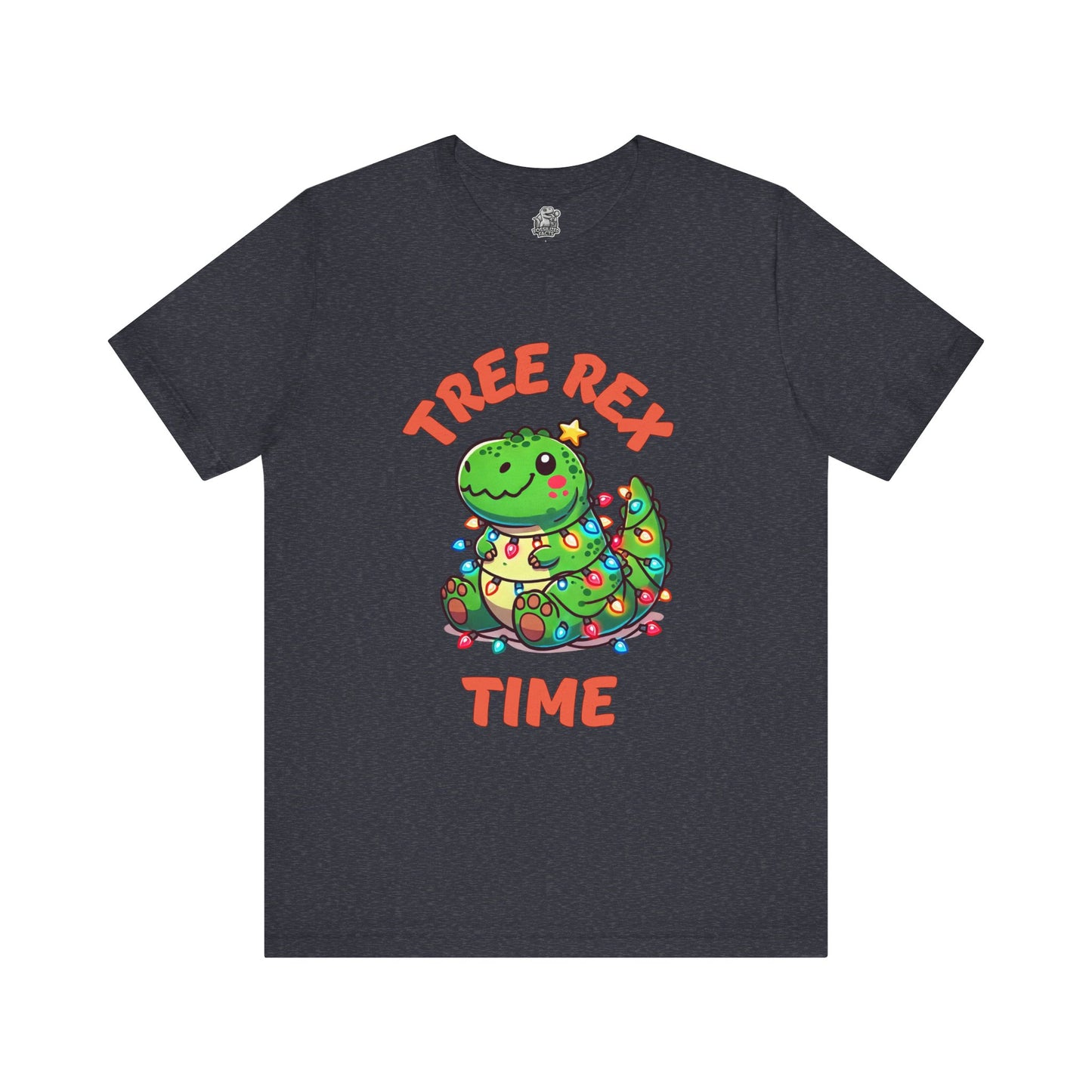 Tree Rex Time Christmas Kerry - Unisex Jersey Short Sleeve Tee Super Comfy Dino T-Shirt Gift