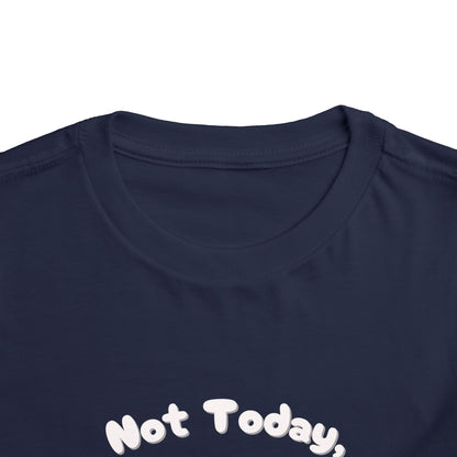 Bluey Not Today, Im Shorthanded Toddler Size T-Shirt Stem children who Love Dinosaurs Tshirts