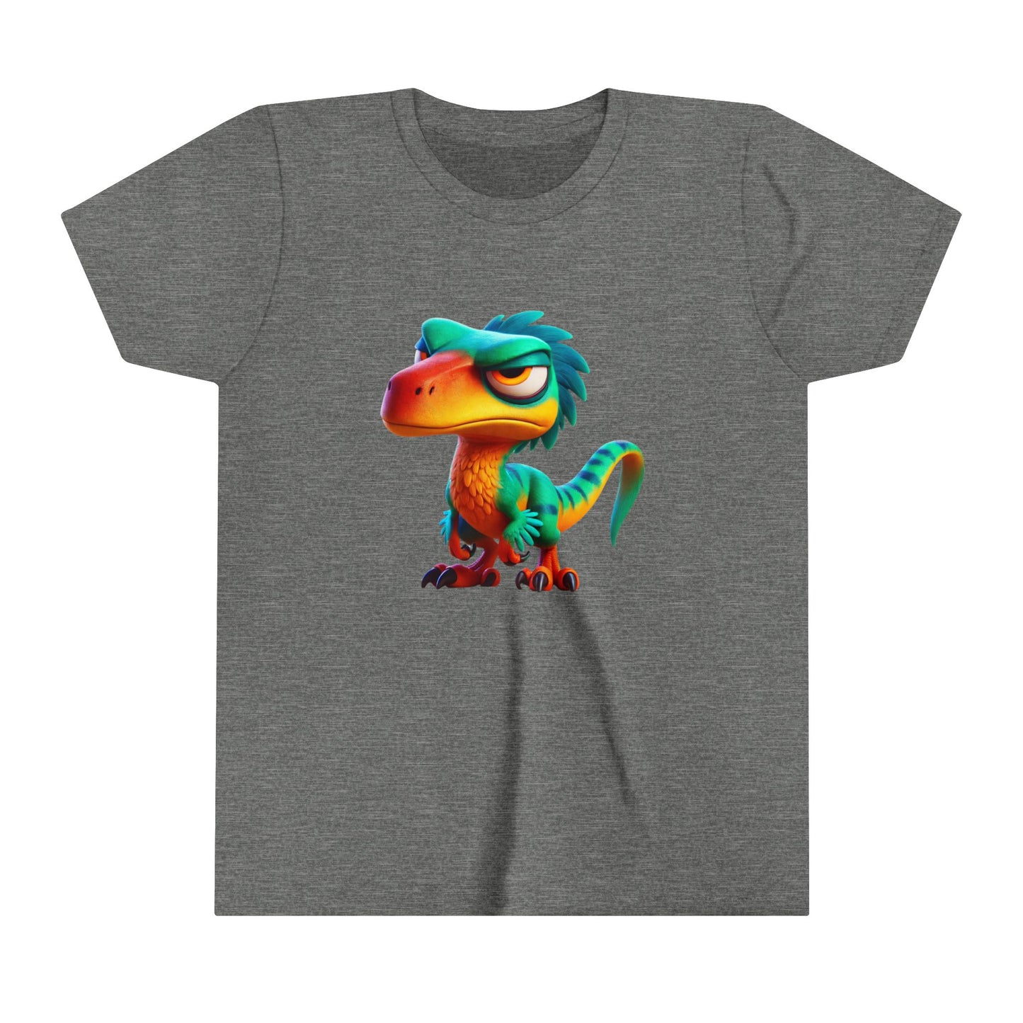 Youth Nope Velociraptor  – Perfect for Dino Fans! - Unisex Jersey Short Sleeve Tee Super Comfy Dino T-Shirt Gift