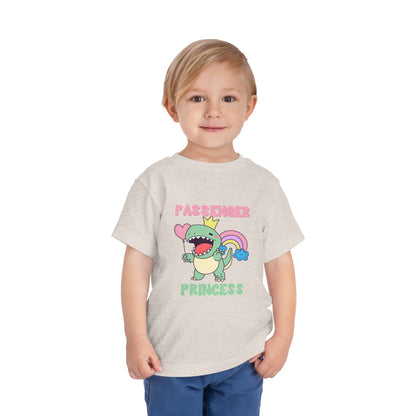 Passenger Princess Rex Toddler Size T-Shirt for kids who love dinosaurs