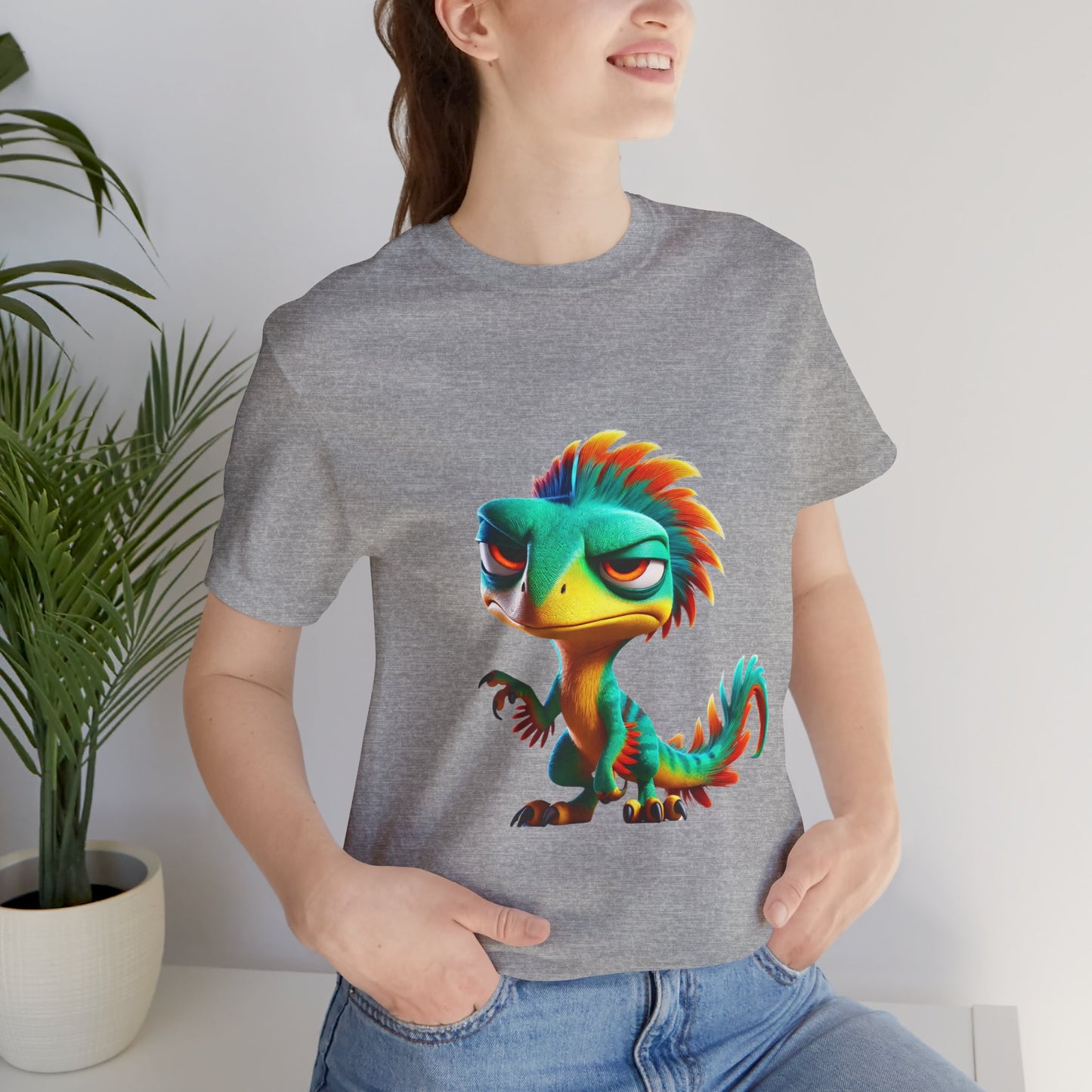 Wait , What Velociraptor- Unisex Jersey Short Sleeve Tee Super Comfy Dino T-Shirt Gift