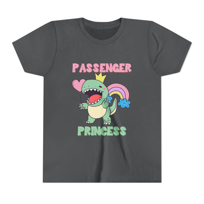 Passenger Princess Rex Youth Size T-Shirt for kids who love dinosaurs