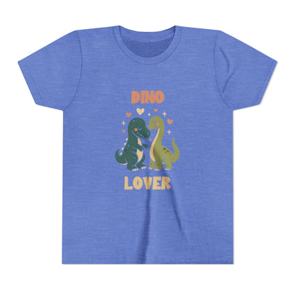 Prehistoric Pair of Dino Lover Tee Youth Size T-Shirt for kids who love dinosaurs