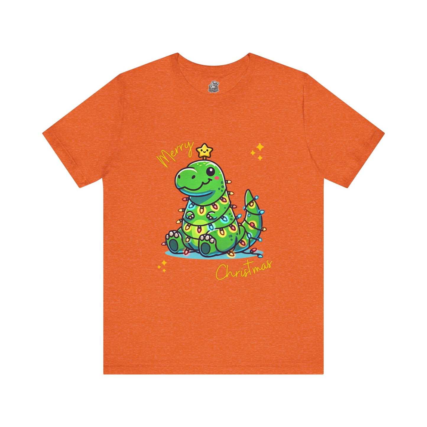 Tree Rex Merry Christmas Jerry - Unisex Jersey Short Sleeve Tee Super Comfy Dino T-Shirt Gift