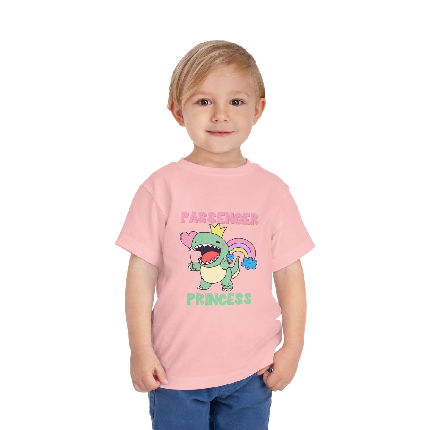 Passenger Princess Rex Toddler Size T-Shirt for kids who love dinosaurs