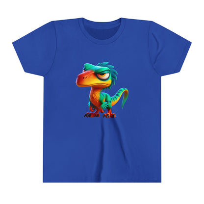 Youth Nope Velociraptor  – Perfect for Dino Fans! - Unisex Jersey Short Sleeve Tee Super Comfy Dino T-Shirt Gift