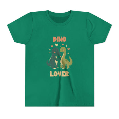 Prehistoric Pair of Dino Lover Tee Youth Size T-Shirt for kids who love dinosaurs