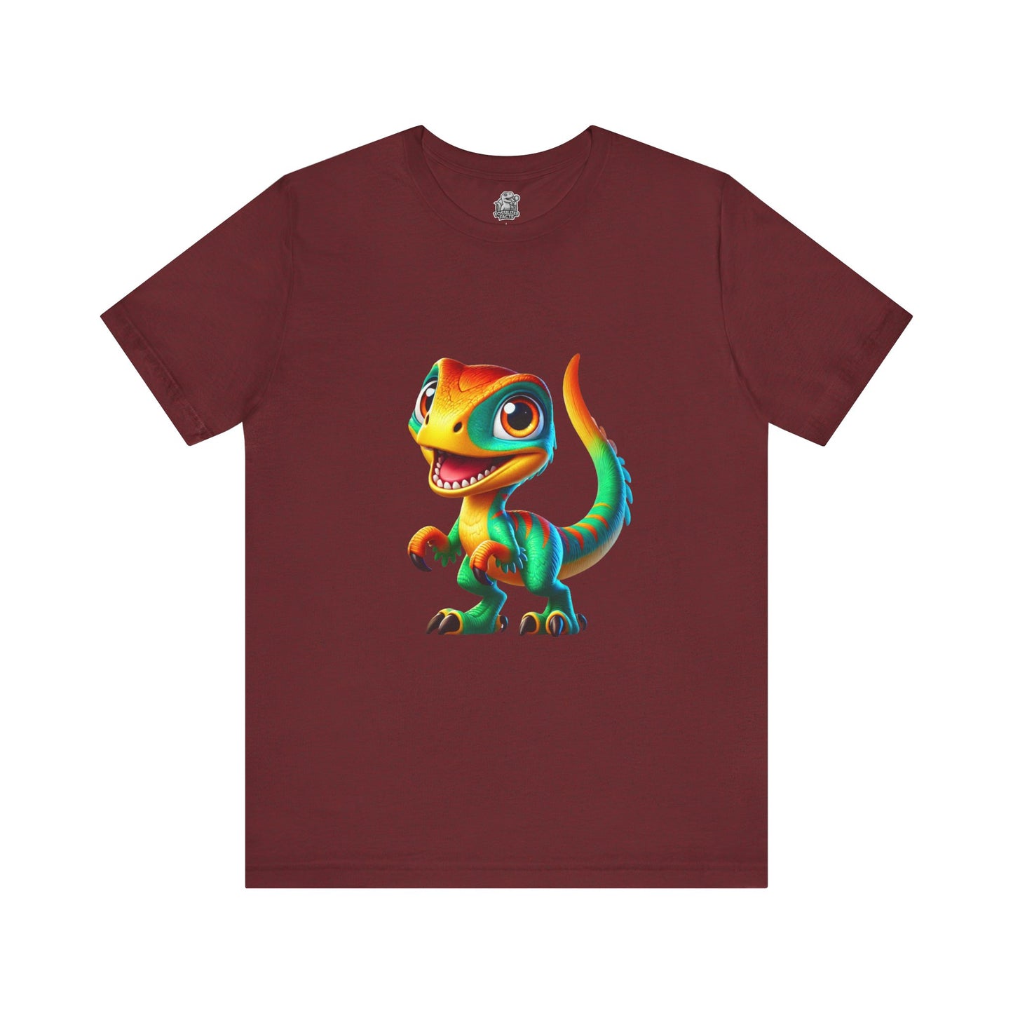 Cutie Raptor- Unisex Jersey Short Sleeve Tee Super Comfy Dino T-Shirt Gift