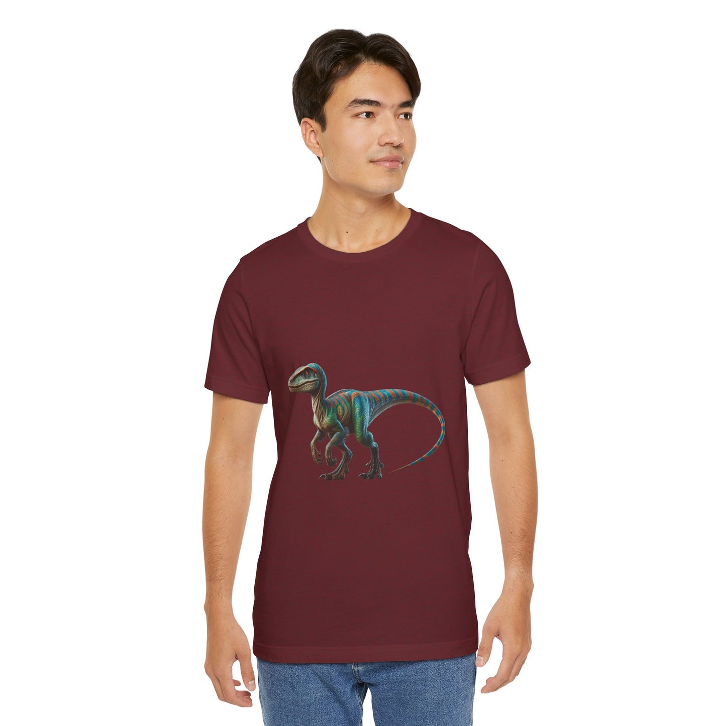 Epic Velociraptor - Unisex Jersey Short Sleeve Tee Super Comfy Dino T-Shirt Gift