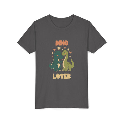 Prehistoric Pair of Dino Lover Tee Youth Size T-Shirt for kids who love dinosaurs