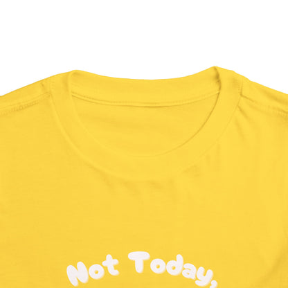 Bluey Not Today, Im Shorthanded Toddler Size T-Shirt Stem children who Love Dinosaurs Tshirts
