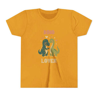 Prehistoric Pair of Dino Lover Tee Youth Size T-Shirt for kids who love dinosaurs