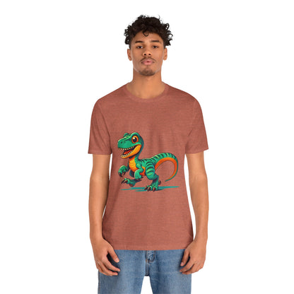 RAWR-some Velociraptor- Unisex Jersey Short Sleeve Tee Super Comfy Dino T-Shirt Gift